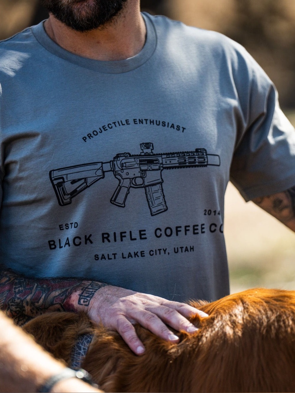 New with tags PROJECTILE CREW T-SHIRT